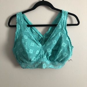 EUC Aerie Happy Lace Bralette
